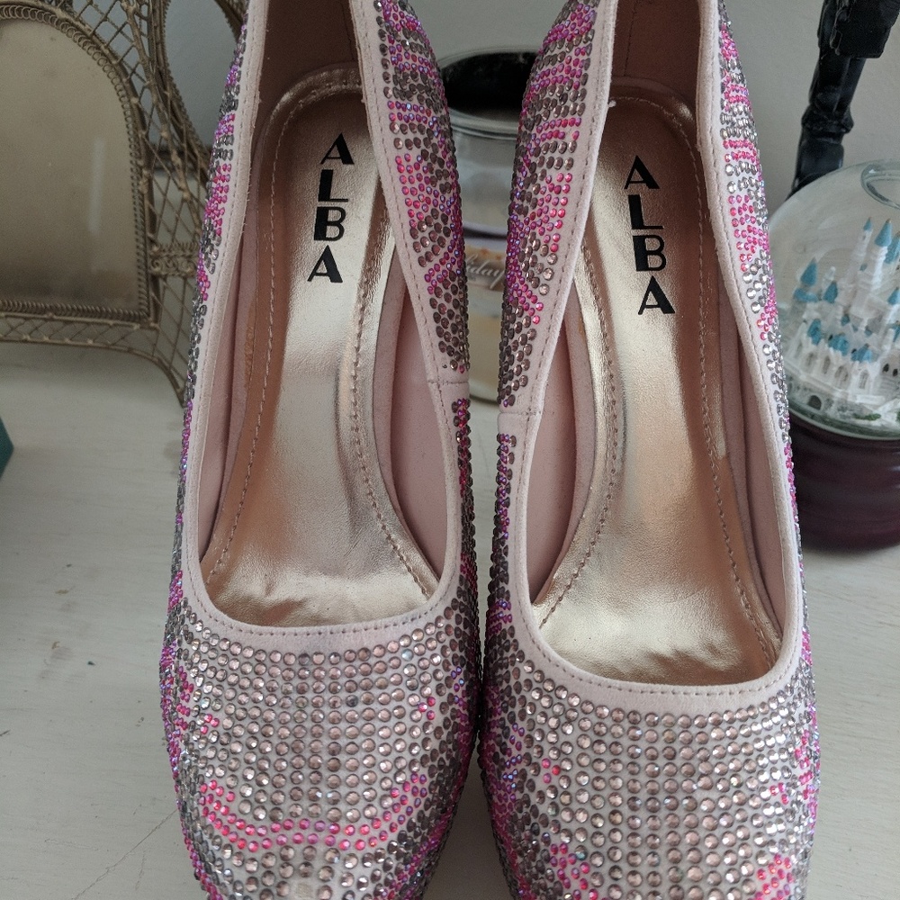 Brand New Rhinestone Pumps